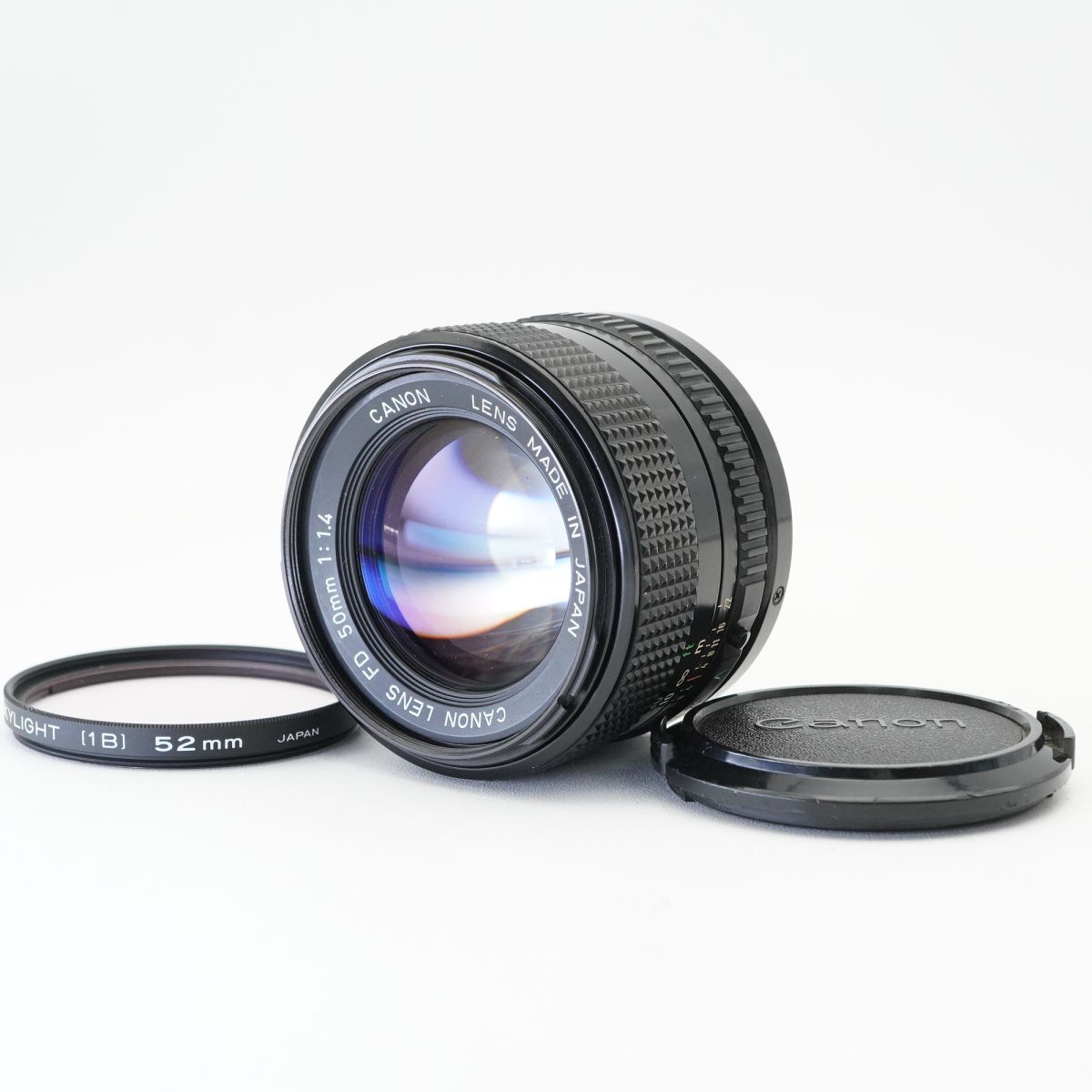 良品 動作確認済 Canon キヤノン New FD 50mm F1.4 単焦点 MF オールドレンズ #B3240
