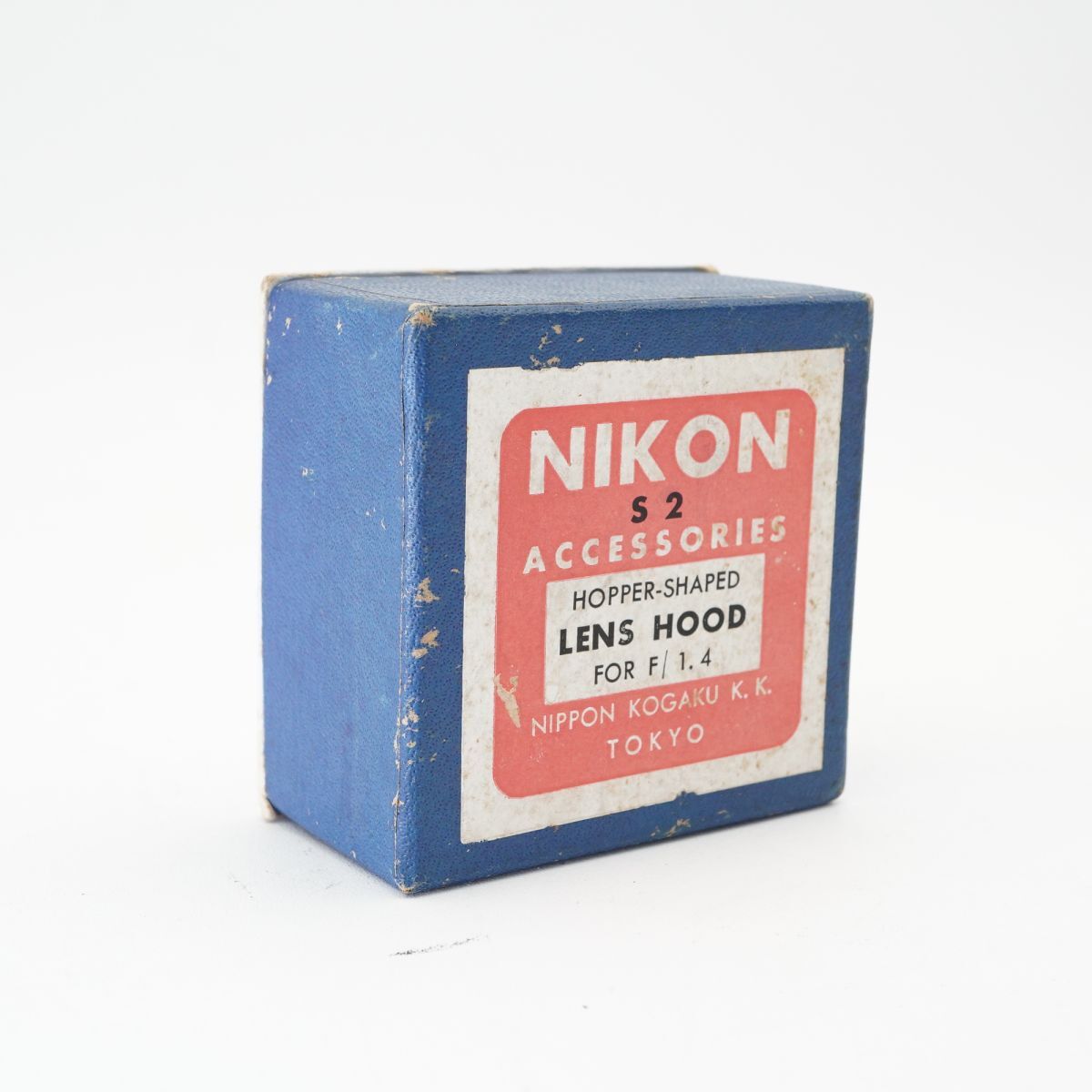 送料無料 希少 [元箱のみ] Nippon Kogau K.K. TOKYO Nikon S2 50mm F1.4 ニコン Nikon レンズフード 空箱 #E0006