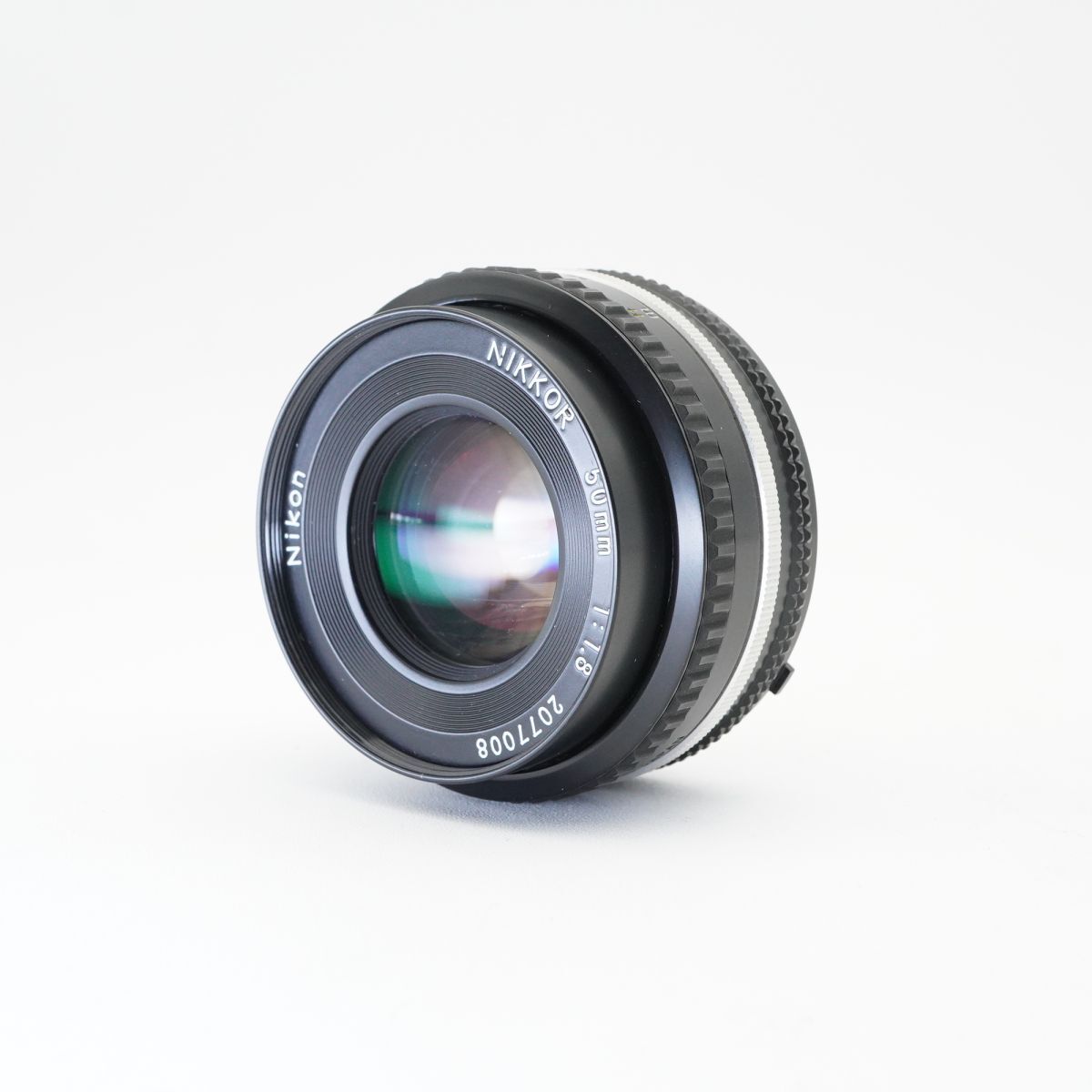 良品 動作確認済 Nikon ニコン NIKKOR AI-S 50mm F1.8 単焦点 パンケーキレンズ #B3512