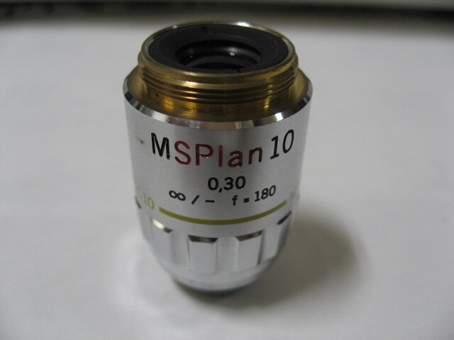 オリンパス　対物レンズM Splan10X　中古品
