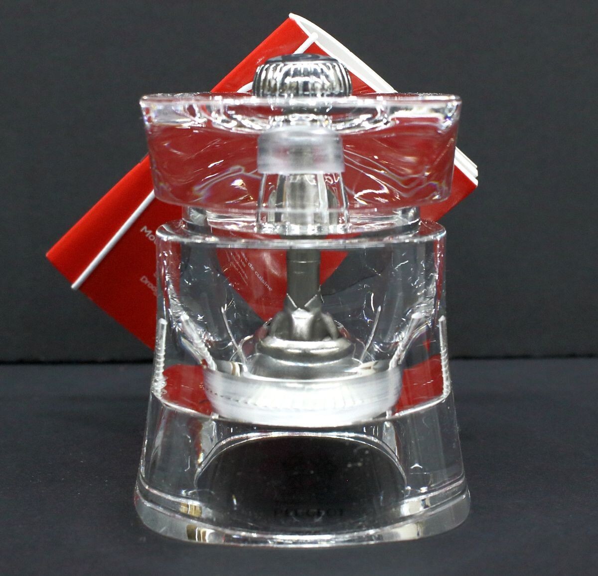 ○ 【未使用】 PEUGEOT プジョー 卓上 ソルトミル バルティック 8cm 25779 VD8 フランス製 ○MOF10301　BALTIC 調味料入れ