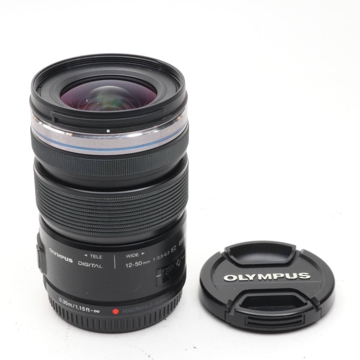 OLYMPUS ED12-50mmF3.5-6.3 EZ BLK 標準ズームレンズ 防塵防滴 ブラック