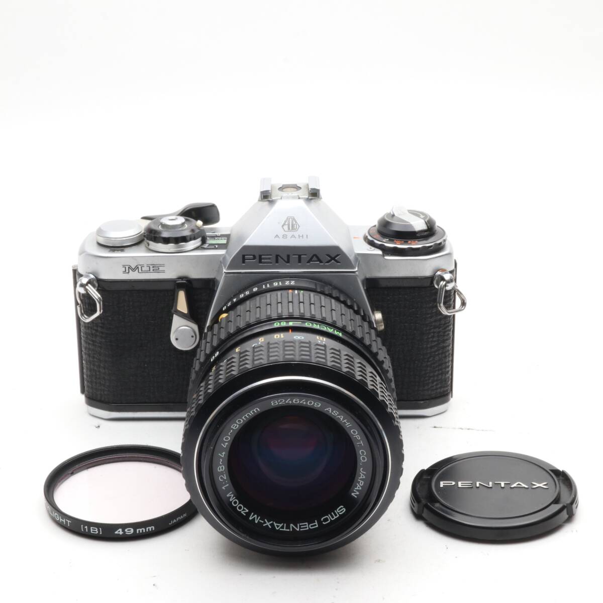 PENTAX ME 40-80mm 2.8-4 付き シルバー