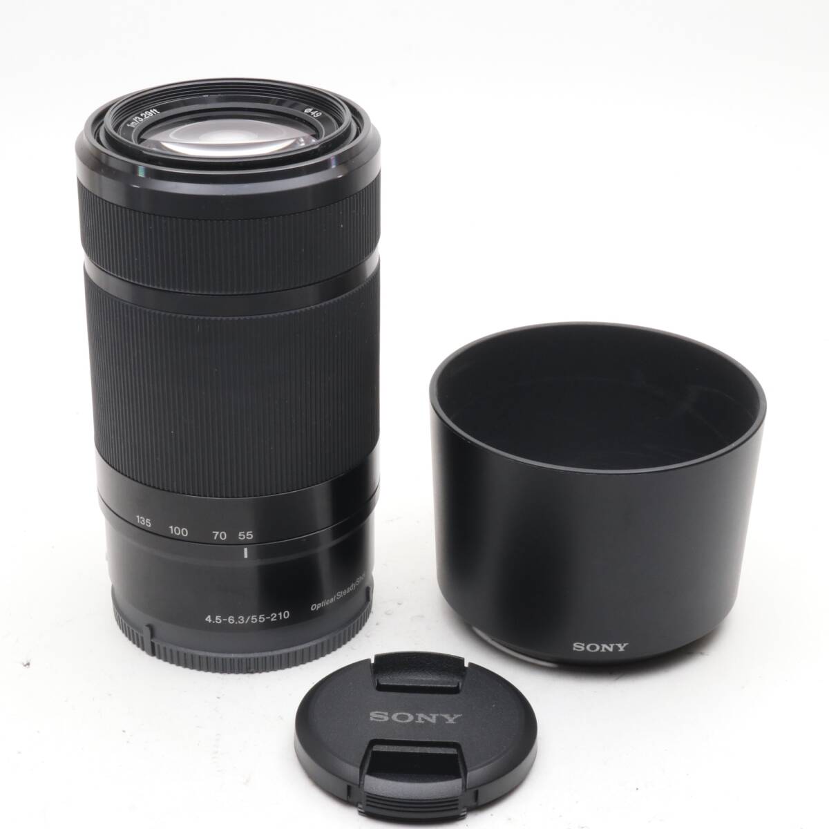 SONY E 55-210mm F4.5-6.3 OSS (ソニー Eマウント用) (APS-C専用) SEL55210 ブラック
