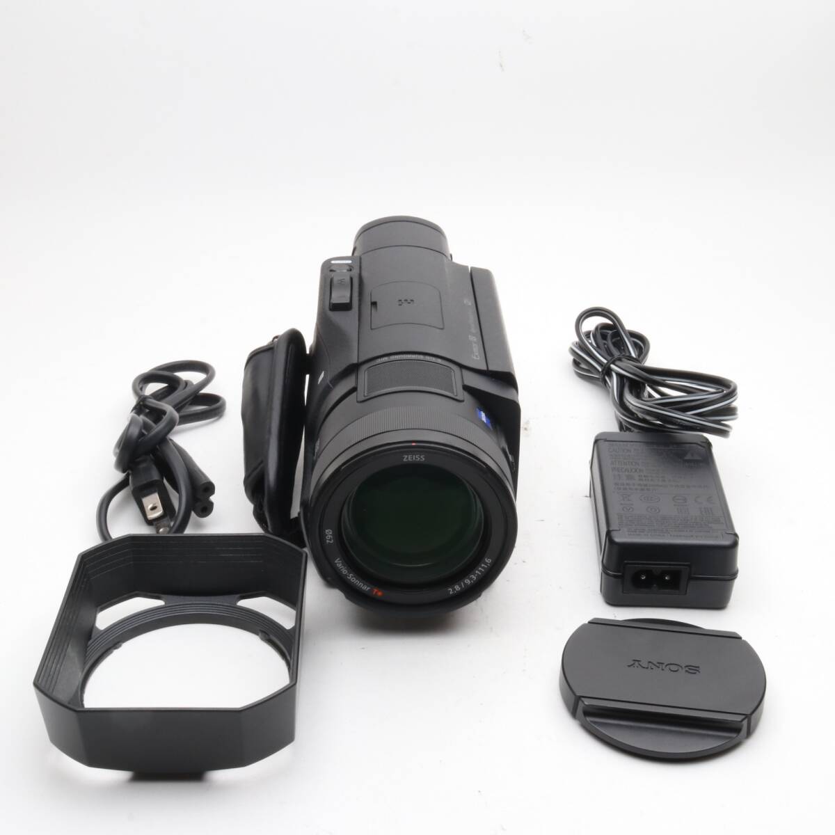 ソニー SONY ビデオカメラ FDR-AX100 4K 光学12倍 ブラック Handycam FDR-AX100 BC