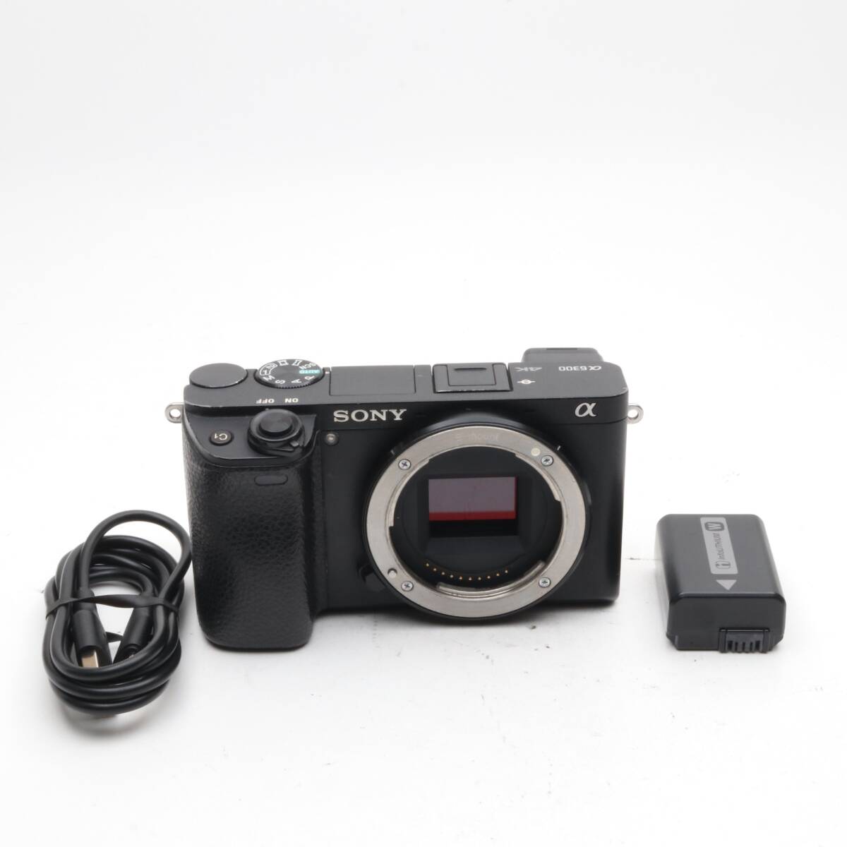 【シャッター回数：16400回】SONY α6300 ILCE-6300 ボディ ブラック (SONY E マウント)