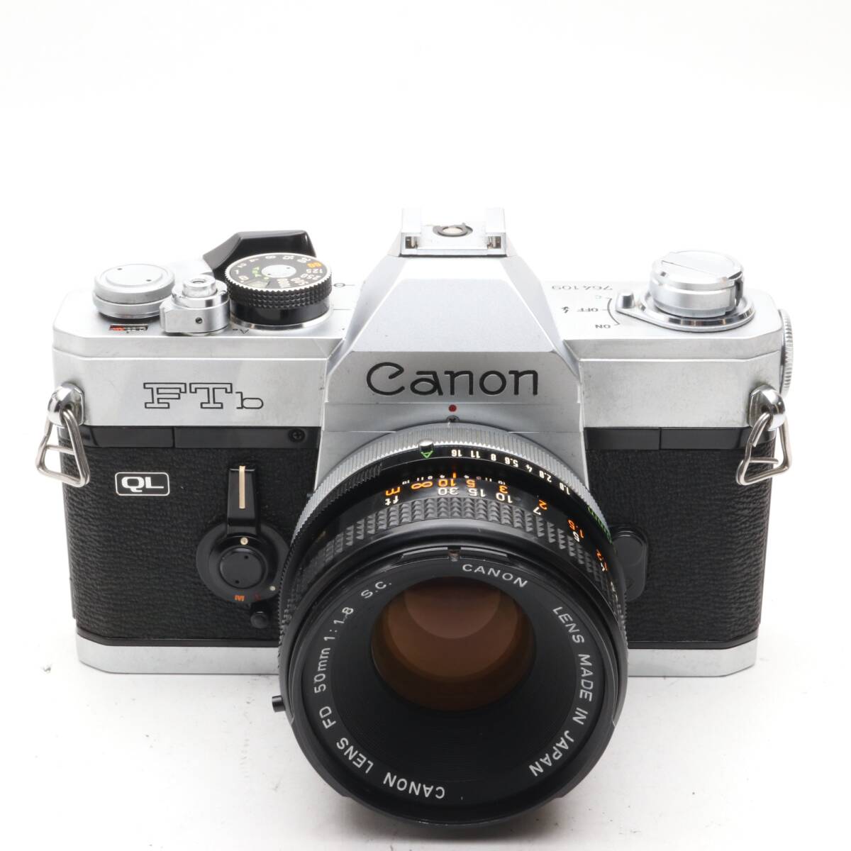 Canon FTb QL FD 50mm 1.8 フィルムカメラ