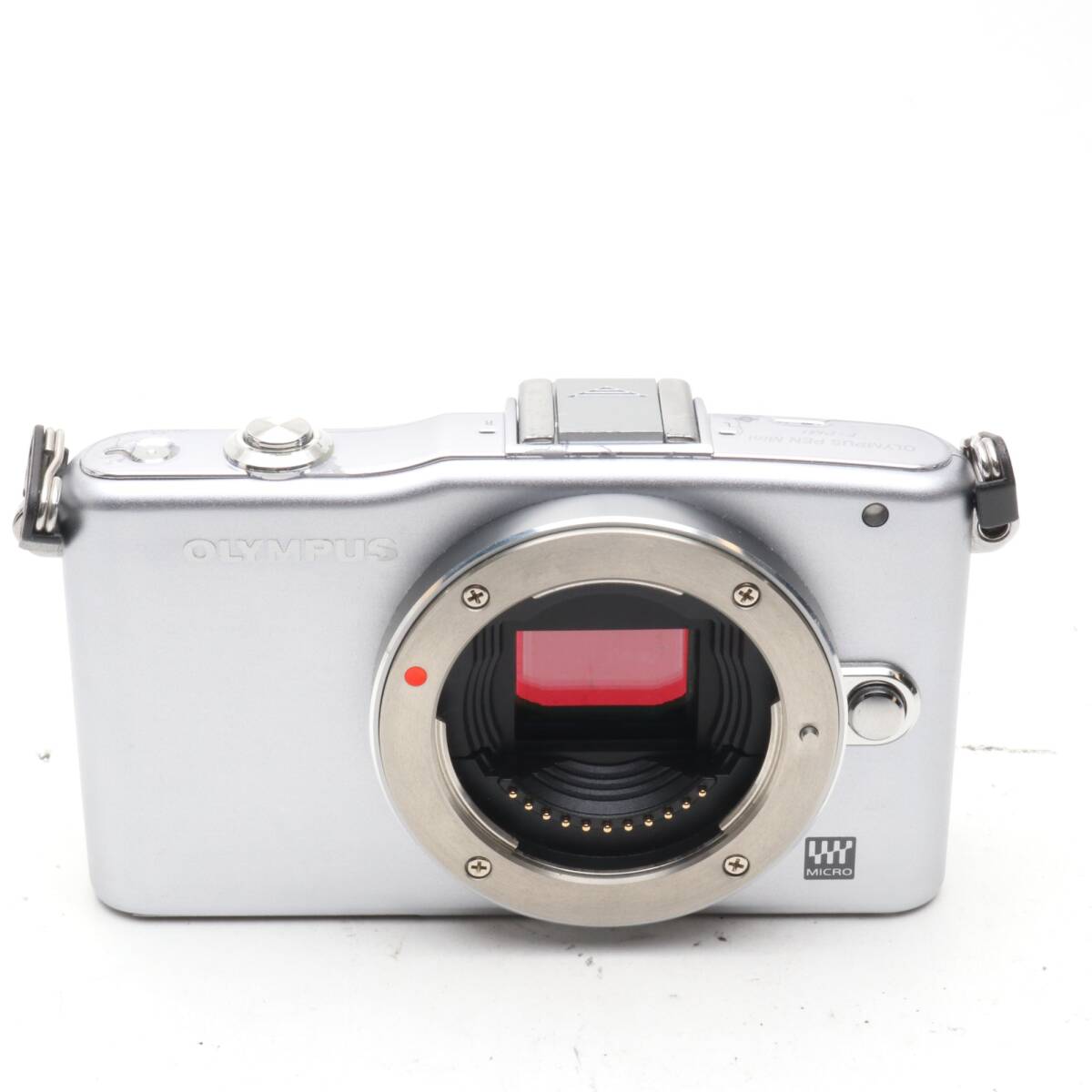 OLYMPUS PEN mini E-PM1 ボディ シルバー 〔マイクロフォーサーズ マウント〕