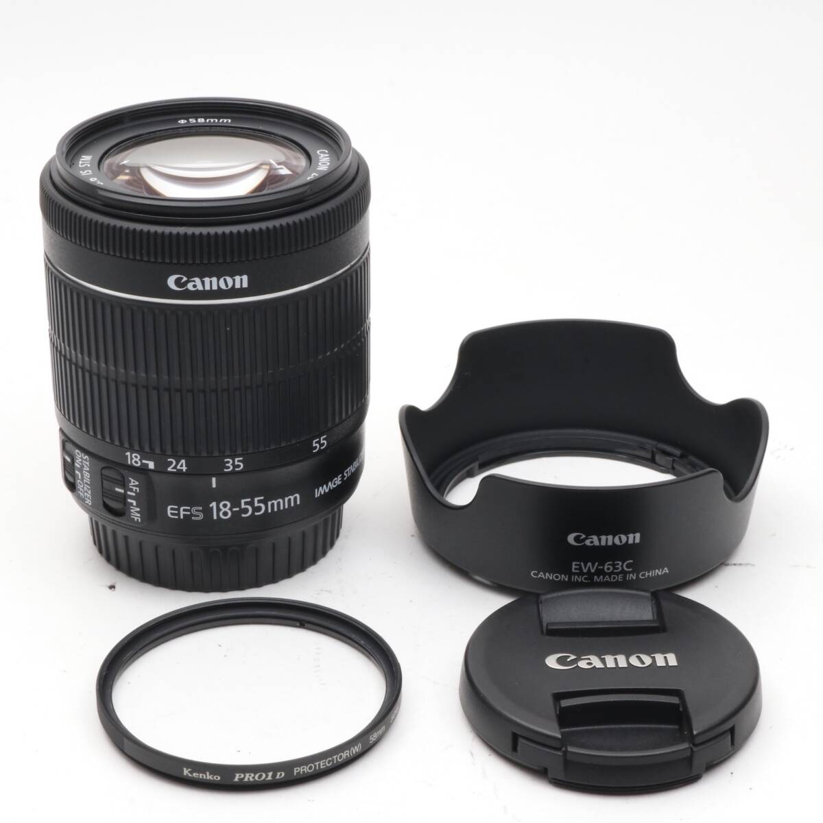 Canon 標準ズームレンズ EF-S18-55mm F3.5-5.6 IS STM APS-C対応