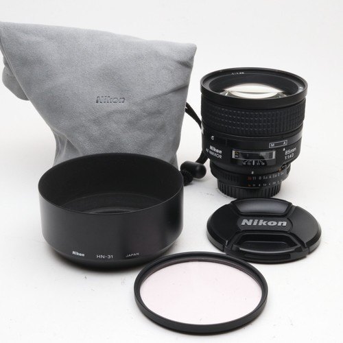 Nikon Ai AF Nikkor 85mm f/1.4D IF フルサイズ対応 〔NIKON F マウント〕 単焦点レンズ
