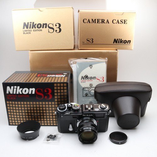 Nikon S3 Nikkor-S 50mm ブラック 限定版 フィルムカメラ