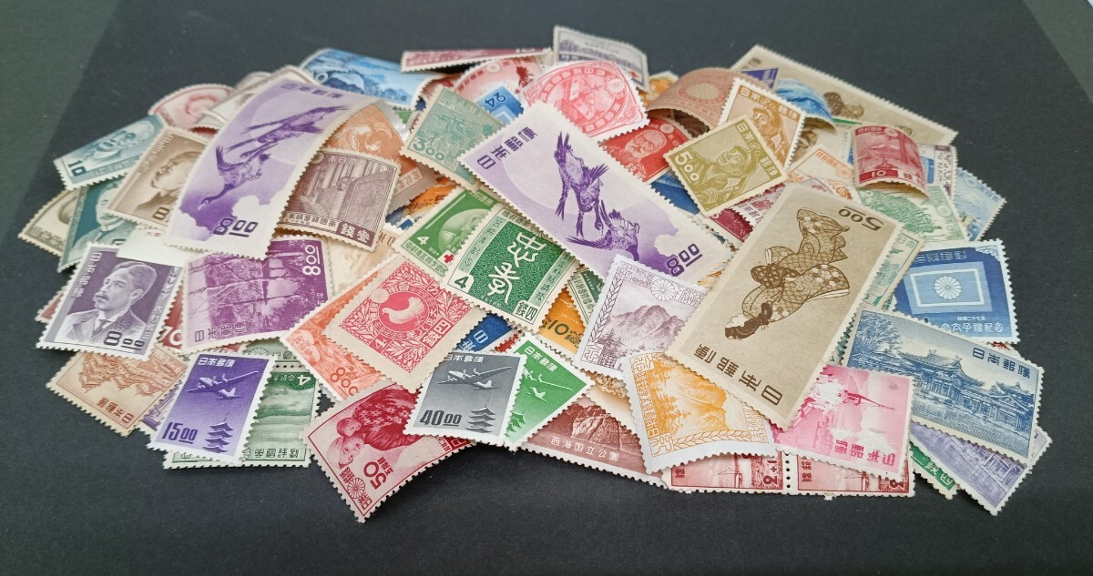 ●★　日本切手　 見返り美人などを含む　古い切手　バラ切手　１２０枚以上　⑦ ★●