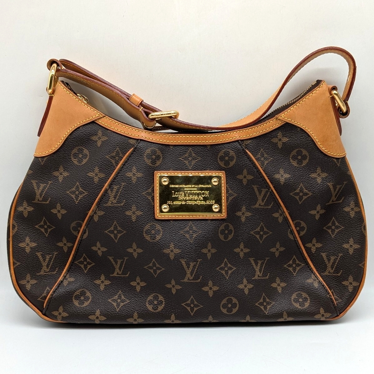 【3M5】1円スタート LOUIS VUITTON / AR1101 ルイヴィトン テムズ GM モノグラム ショルダーバッグ バッグ 鞄 ブラウン系