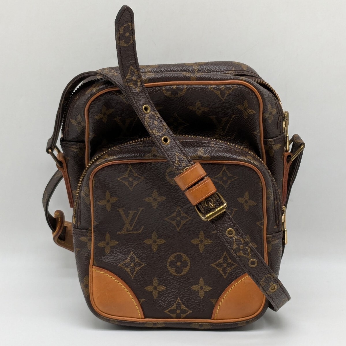 【3G20】1円スタート LOUIS VUITTON / TH 1920 ルイヴィトン アマゾン モノグラム ショルダーバッグ バッグ 鞄ブラウン系