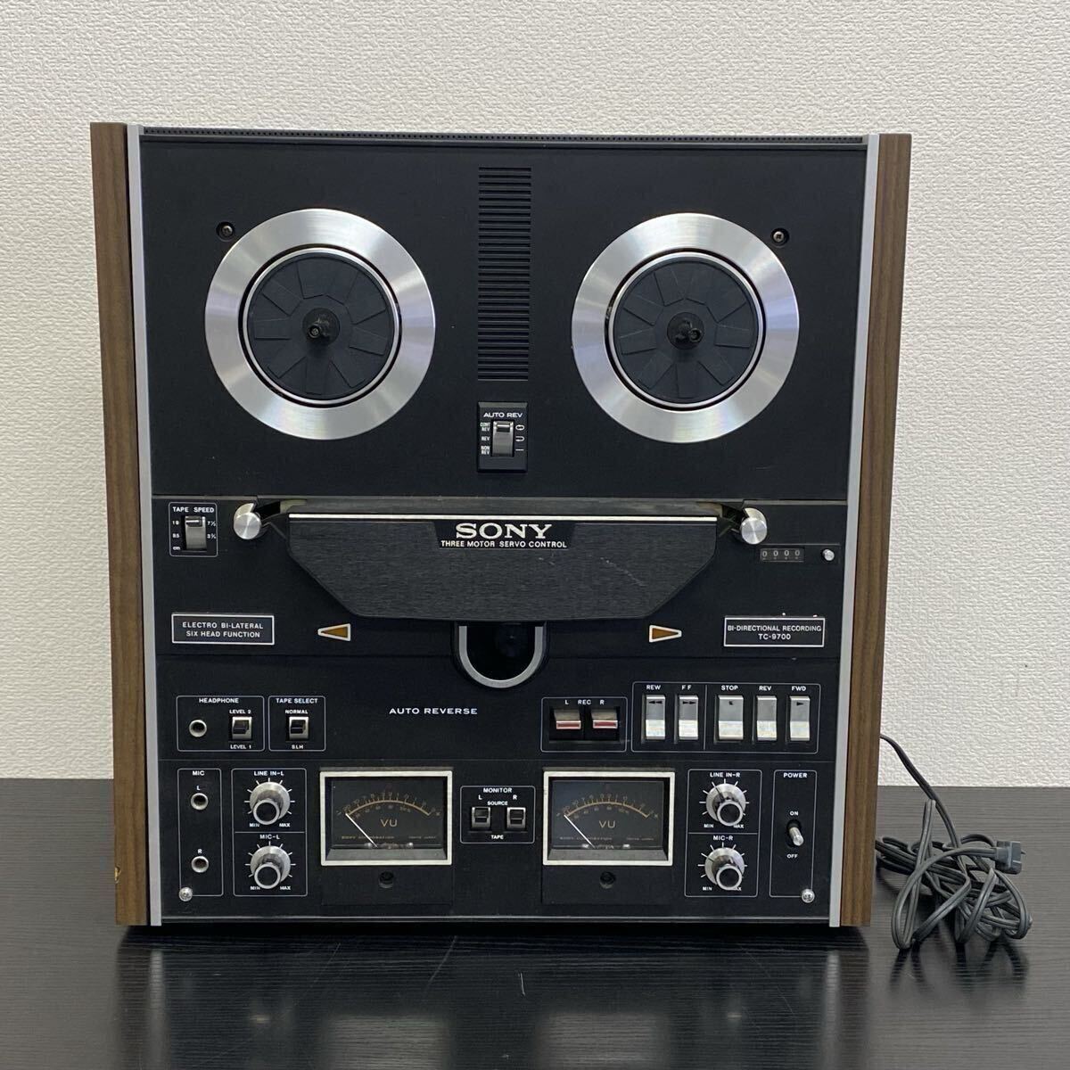 【3M7】1円スタート SONY / TC-9700 ソニー オープンリールデッキ オーディオ機器 通電確認済み 音響機器
