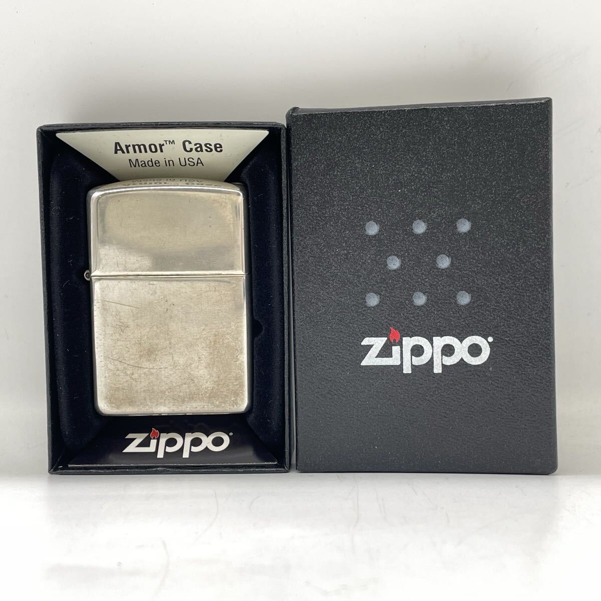 【3T31】1円スタート Zippo / 2024 STERLING スターリング armor アーマー シルバー ジッポ ジッポー オイルライター 喫煙具 喫煙グッズ