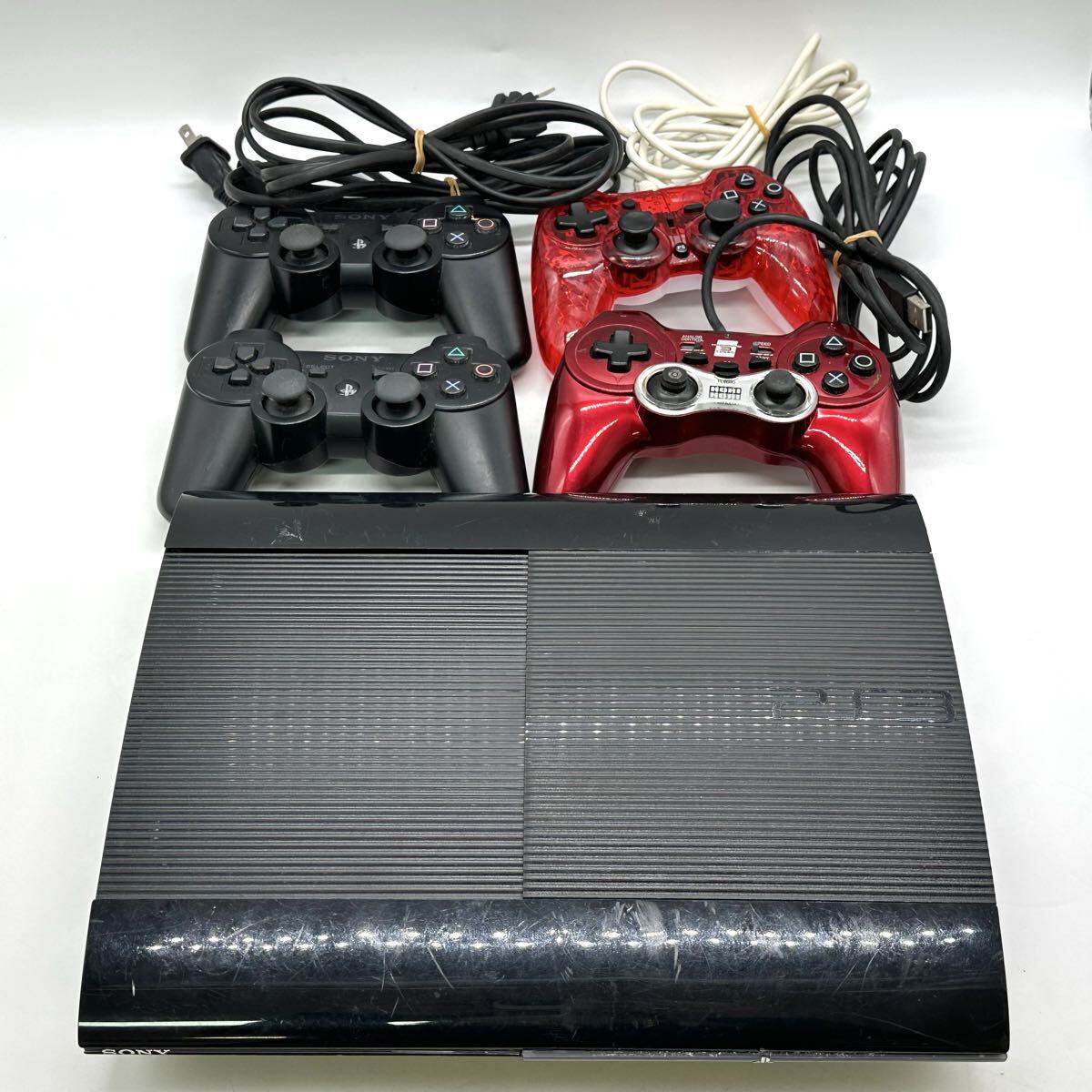 【3K23】1円スタート SONY PlayStation3 CECH-4300C ソニー プレステ3 PS3 本体 コントローラー 通電確認済み