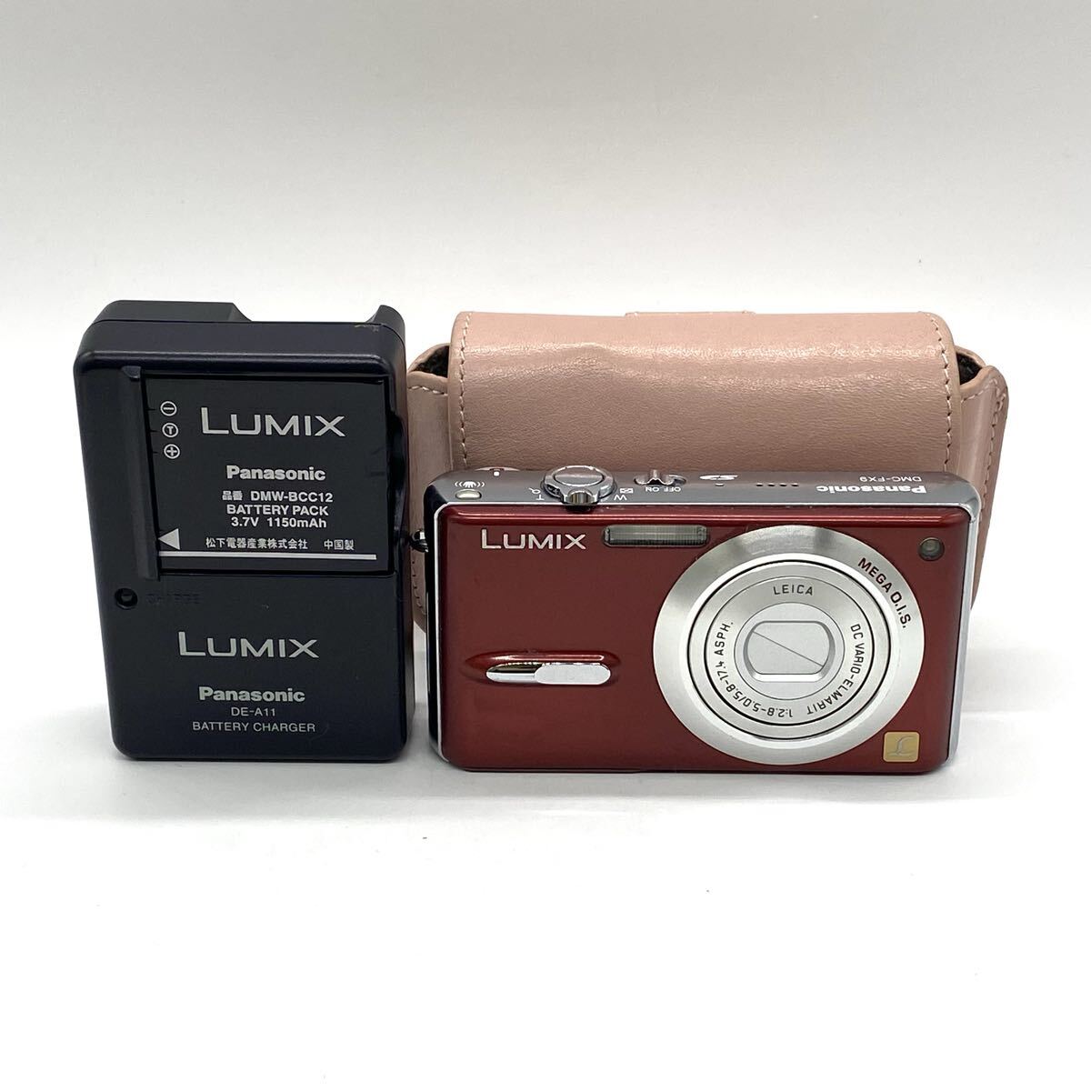 【3R12】1円スタート Panasonic LUMIX DMC-FX9 パナソニック ルミックス コンパクトデジタルカメラ デジタルカメラ デジカメ コンデジ 