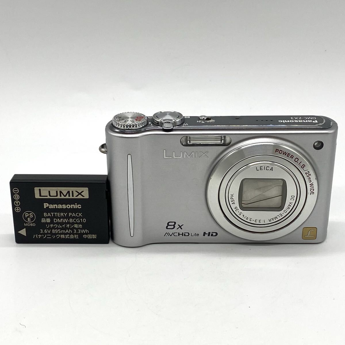 【3K8】1円スタート Panasonic LUMIX DMC-FX3 パナソニック ルミックス コンパクトデジタルカメラ デジタルカメラ デジカメ コンデジ
