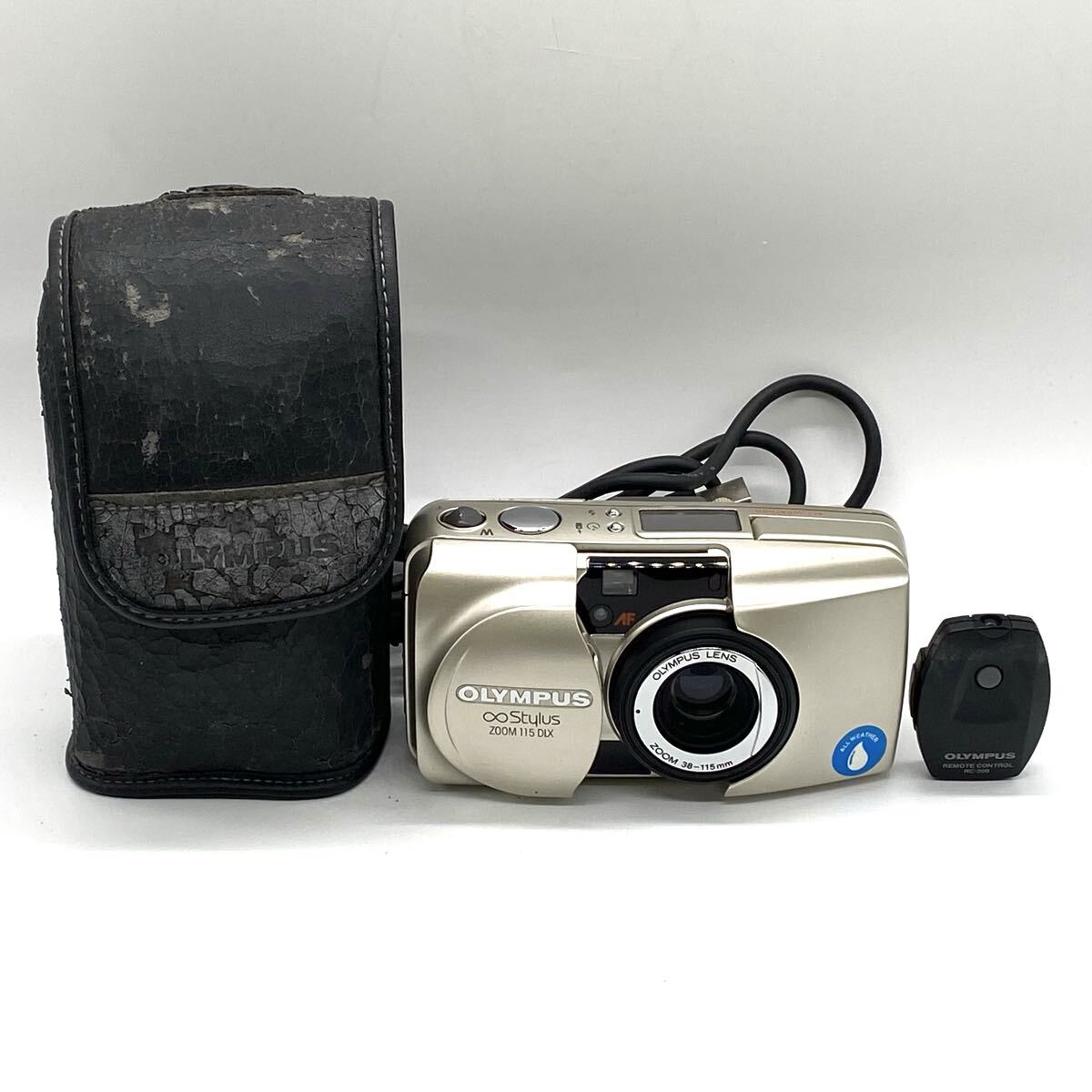 【3山13】1円スタート OLYMPUS ∞Stulus ZOOM 115 DLX オリンパス ミュー フィルムカメラ コンパクトフィルムカメラ 