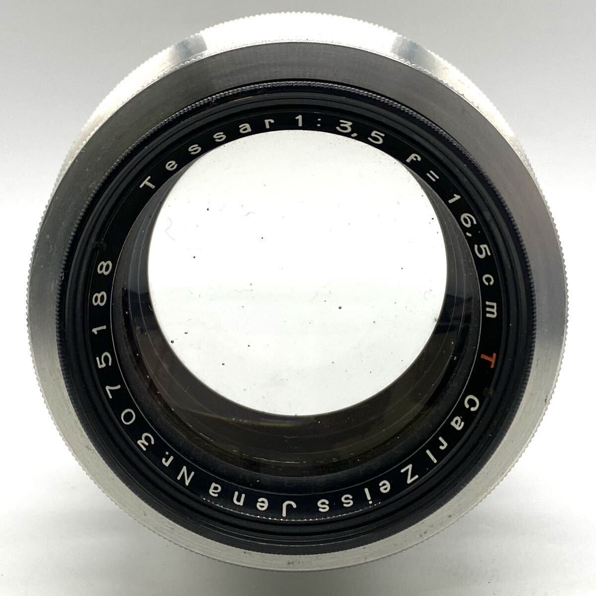 【3R21】1円スタート Carl Zeiss Jena Tessar 1:3.5 f=16.5cm T カールツァイス イエナ テッサー 交換レンズ カメラレンズ カメラ用レンズ