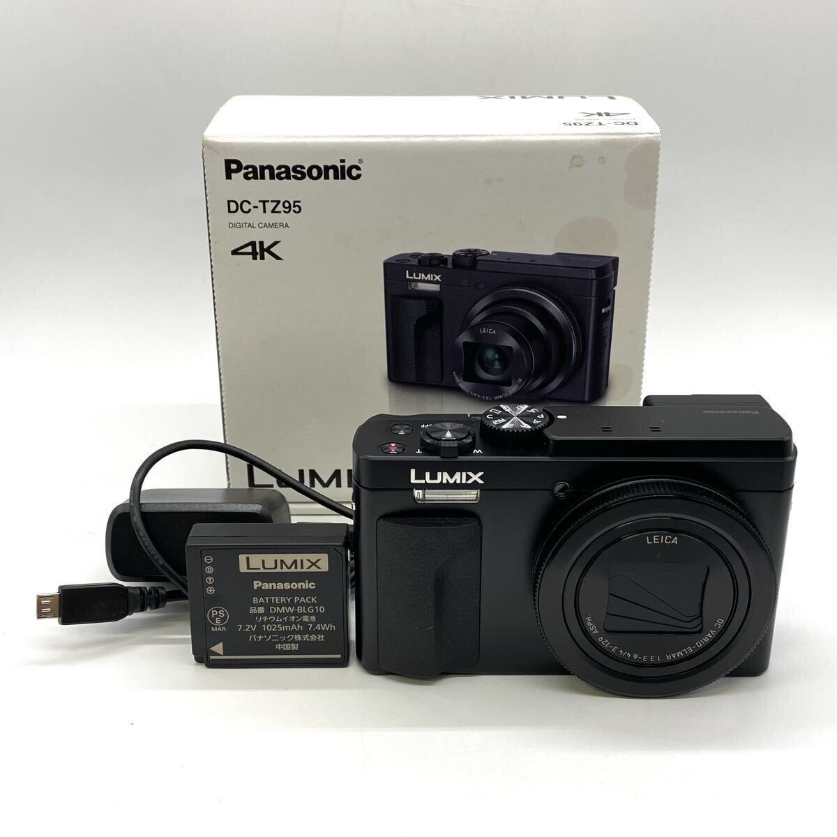 【3K37】1円スタート Panasonic LUMIX DC-TZ95 パナソニック ルミックス コンパクトデジタルカメラ デジタルカメラ デジカメ コンデジ 