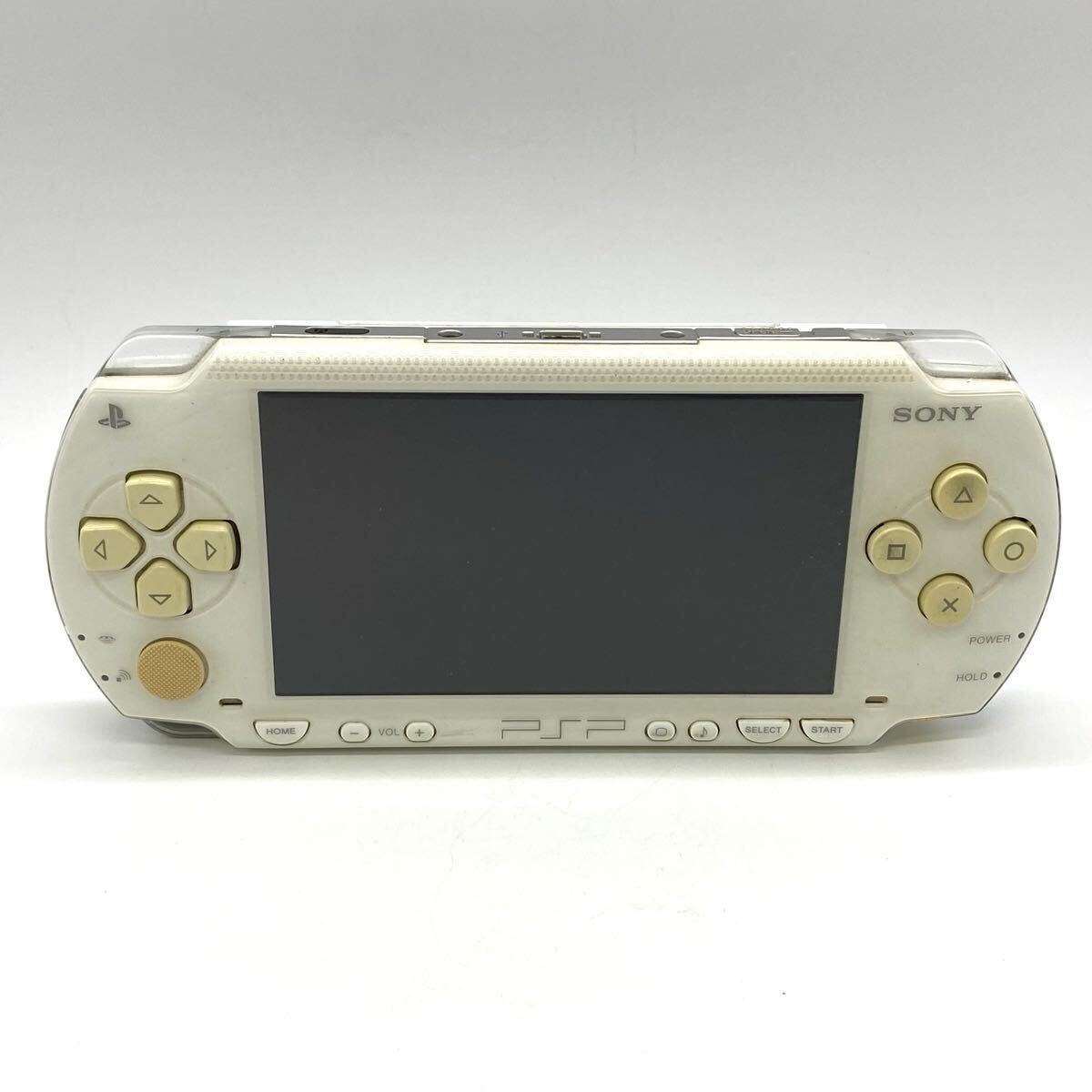 【3W8】1円スタート SONY PlayStation Portable PSP-1000 ソニー プレイステーション ポータブル プレステ 携帯ゲーム機 本体 ホワイト