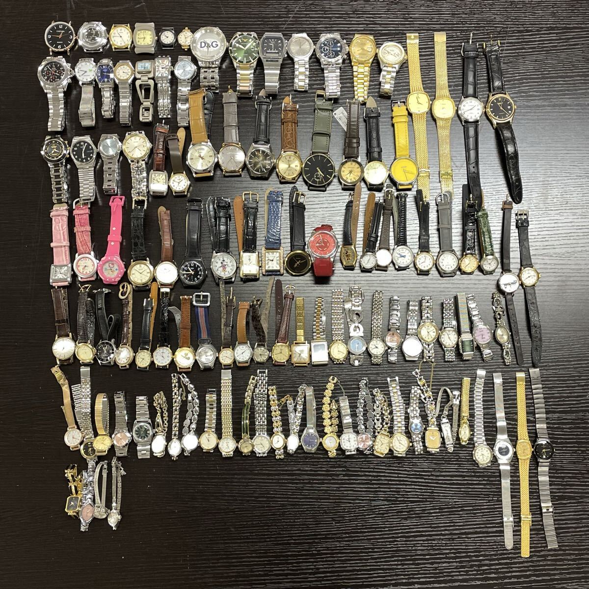 【3G12】1円スタート SEIKO CITIZEN CASIO ORIENT ARMANI 他 腕時計 まとめて 120個以上 クオーツ 手巻き 自動巻き メンズ レディース