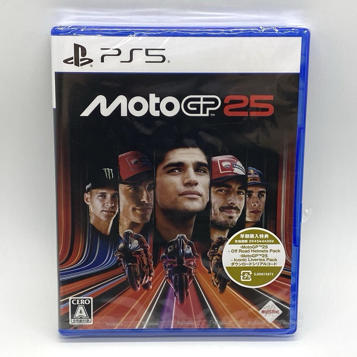 【3T6】 1円スタート ps5 playstation5 MOTO GP25 レーシングゲームソフト ELJM30657 プレステ プレーステーション ゲームソフト 未開封