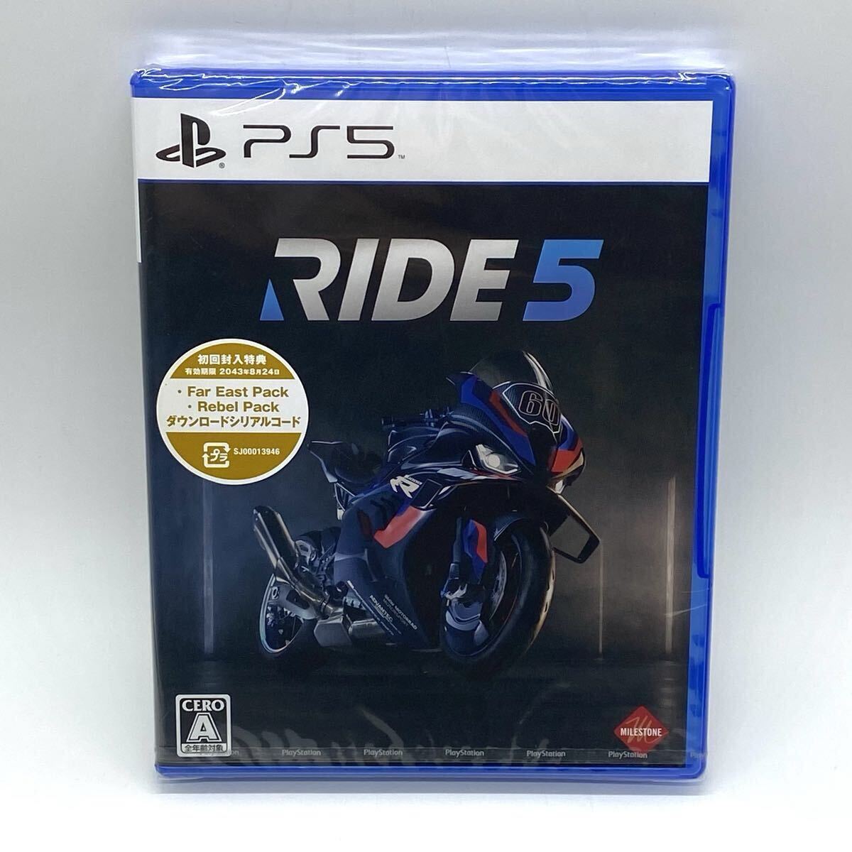 【3T23】 1円スタート ps5 playstation5 RIDE 5 プレステ プレイステーション ELJM30325 ゲームソフト 未開封 