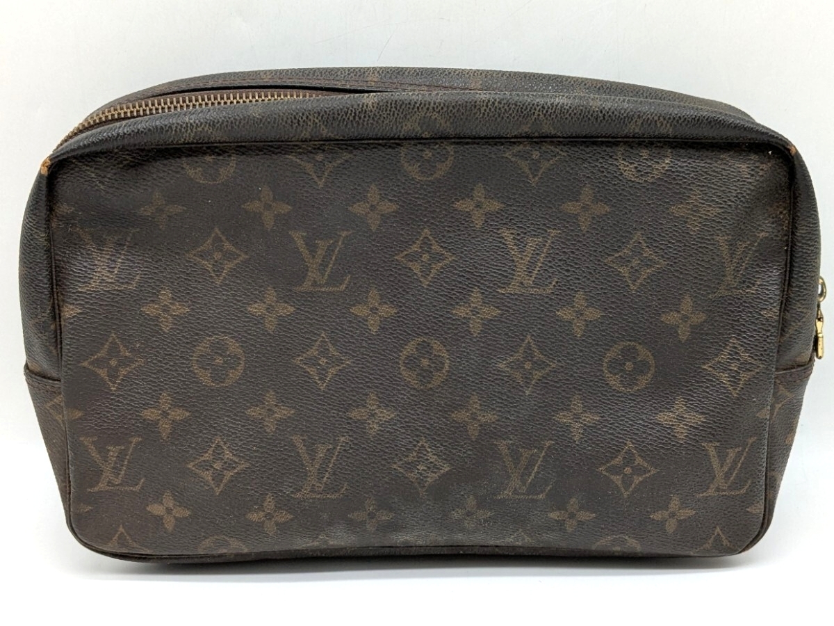 【3白13】1円スタート LOUIS VUITTON / NO0971 ルイヴィトン トゥルース トワレット 28 モノグラム セカンドバッグ クラッチバッグ 