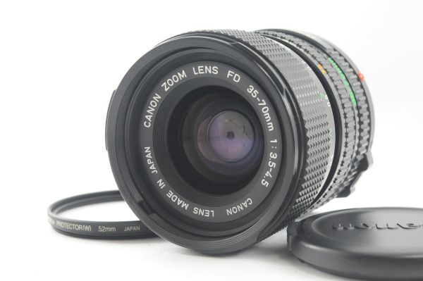 ★極上美品★Canon キャノン NEW FD 35-70mm F3.5-4.5 使用感の少ない綺麗な外観！良好な光学！0335