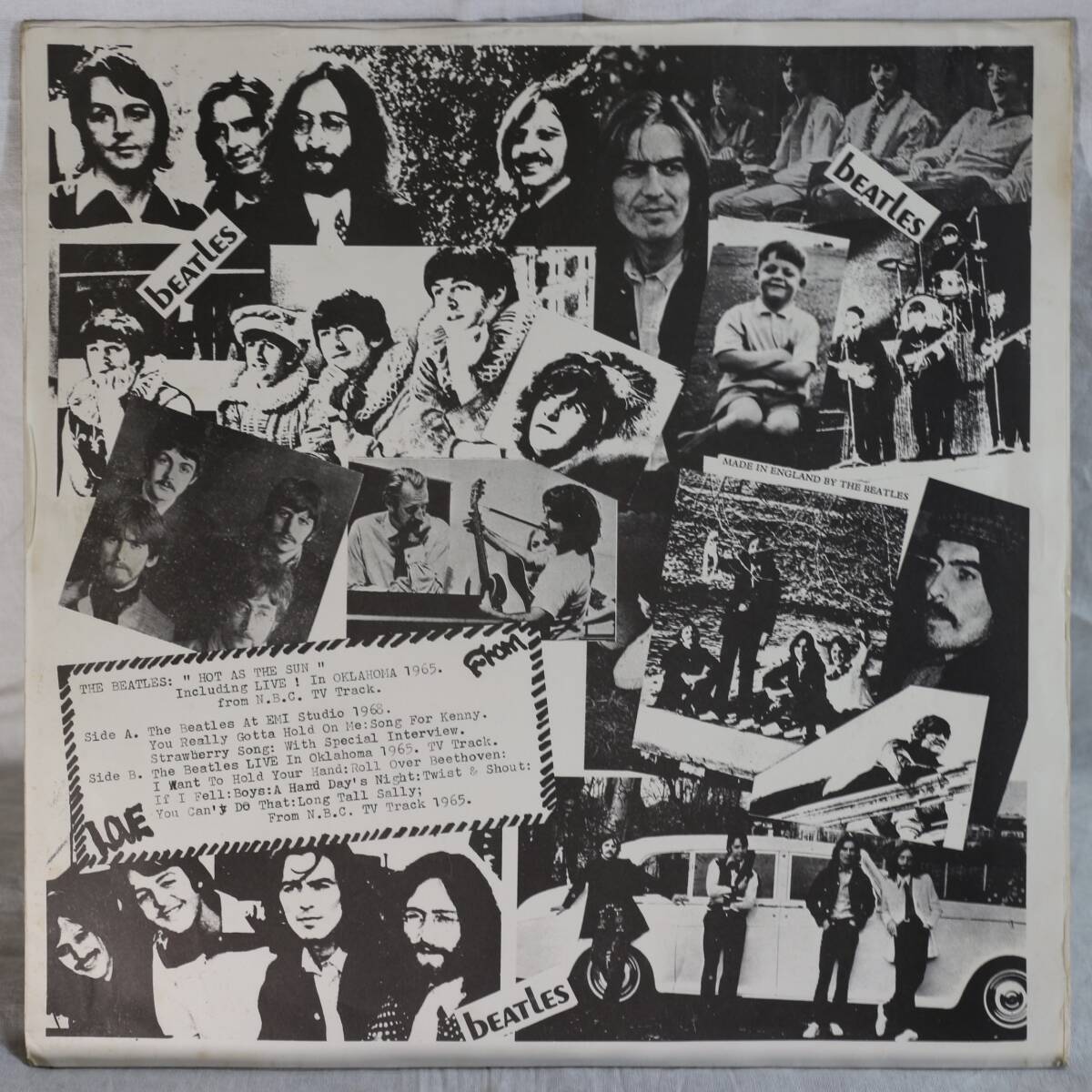 0252【LPレコード】THE BEATLES ザ・ビートルズ/HOT AS THE SUN/THE BEATLES: 1965/OG-852/コレクターズ