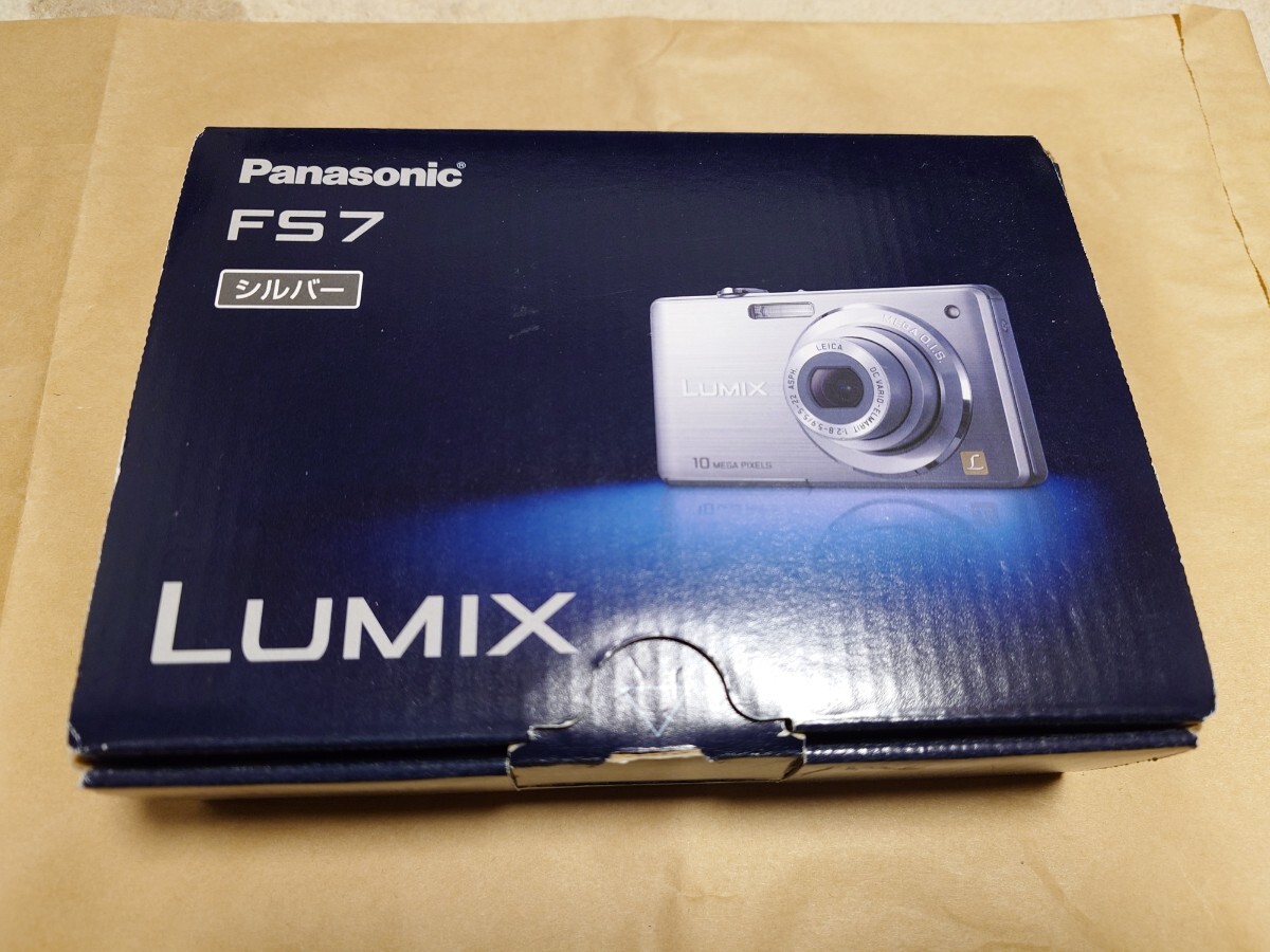 ジャンク品 LUMIX FS7 Panasonic デジタルカメラ デジカメ パナソニック ルミックス シルバー