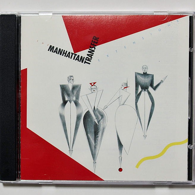 THE MANHATTAN TRANSFER マンハッタン・トランスファー EXTENSIONS 輸入盤CD ☆美品★