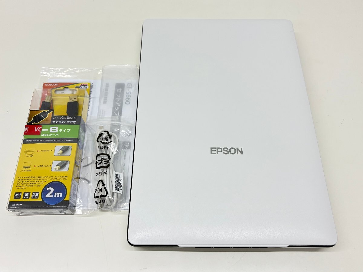 ☆956☆ A4フラットベッドスキャナー GT-S660 EPSON エプソン フォト グラフィック USB　　【EK】