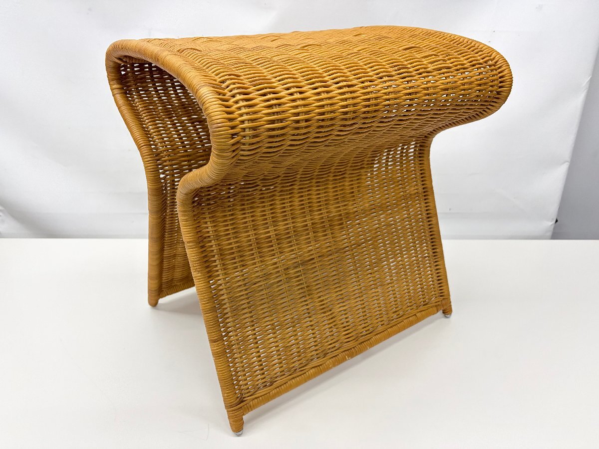 ☆981☆ IDEE イデー SHROOM WICKER シュルーム ウィッカー 籐 ラタン スツール チェア 椅子 イス　　【EK】