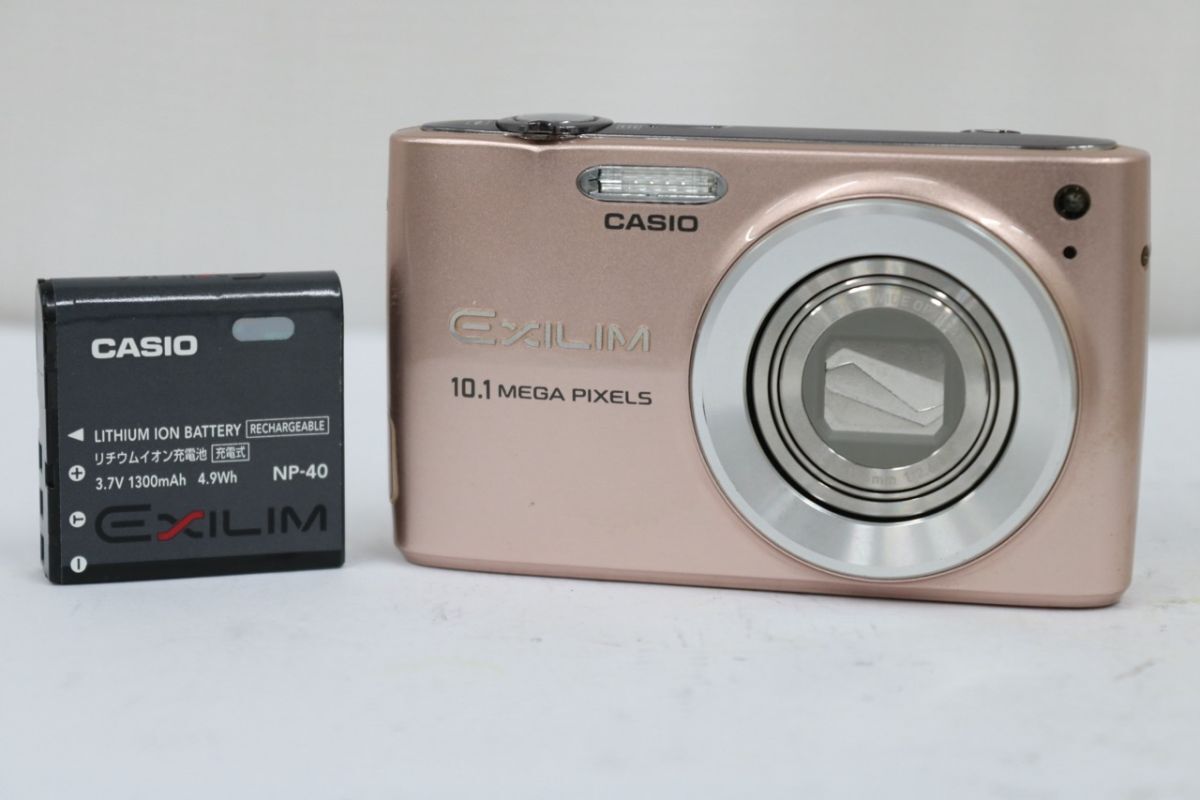 【返品保証】 カシオ Casio EXILIM EX-Z300 ピンク 4x バッテリー付き コンパクトデジタルカメラ e8329