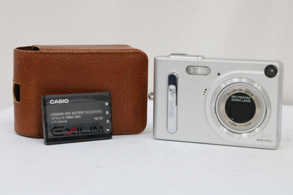 【返品保証】 カシオ Casio EXILIM EX-Z3 3x ケース バッテリー付き コンパクトデジタルカメラ e8328