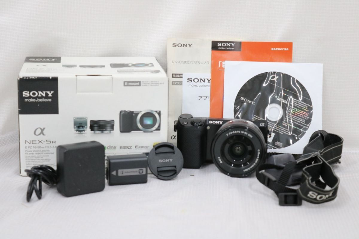 【美品 返品保証】 【シャッター回数758回】ソニー Sony α NEX-5 E PZ 16-50mm F3.5-5.6 OSS ミラーレス一眼 e8317