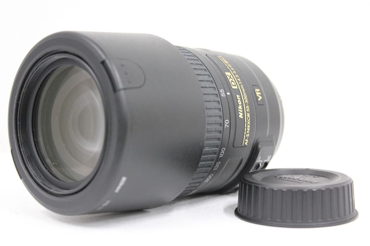 【返品保証】 ニコン Nikon DX AF-S NIKKOR 55-300mm F4.5-5.6G ED VR レンズ e8492
