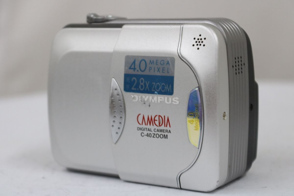 【返品保証】 【便利な単三電池で使用可】オリンパス Olympus C-40 ZOOM コンパクトデジタルカメラ e9660