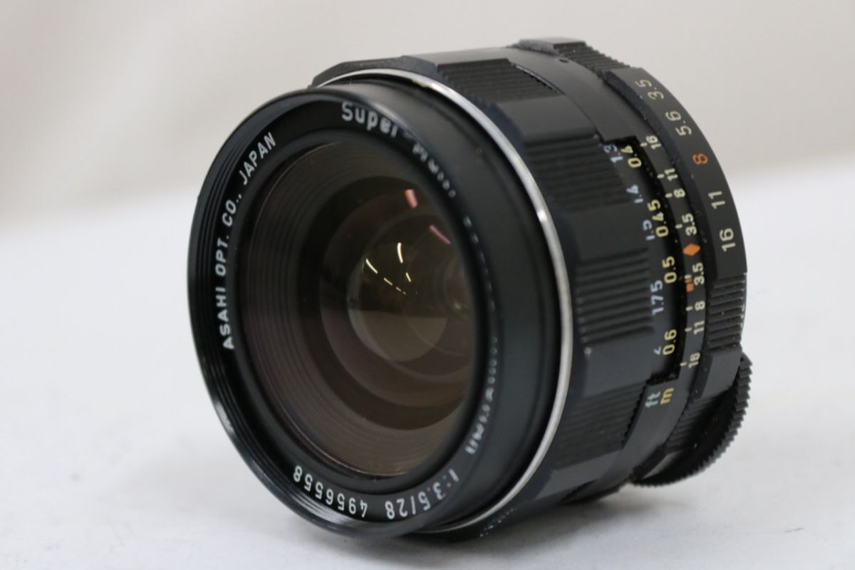 【返品保証】 ペンタックス Pentax Super-Multi-Coated TAKUMAR 28mm F3.5 M42マウント e9658