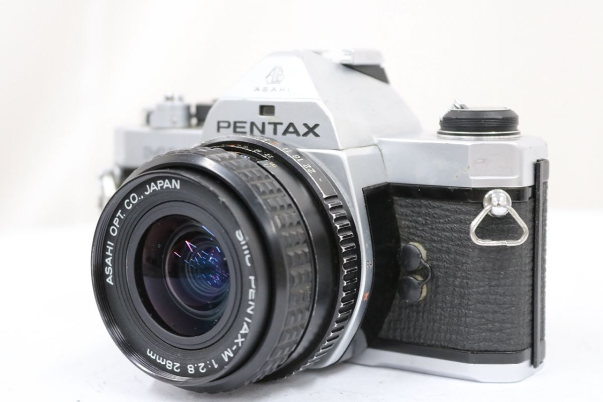 【返品保証】 ペンタックス Pentax MX SMC PENTAX-M 28mm F2.8 ボディレンズセット e9646
