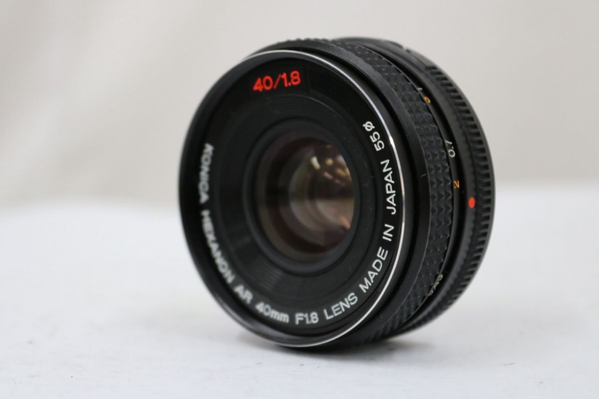 【返品保証】 コニカ Konica HEXZNON AR 40mm F1.8 レンズ e9643