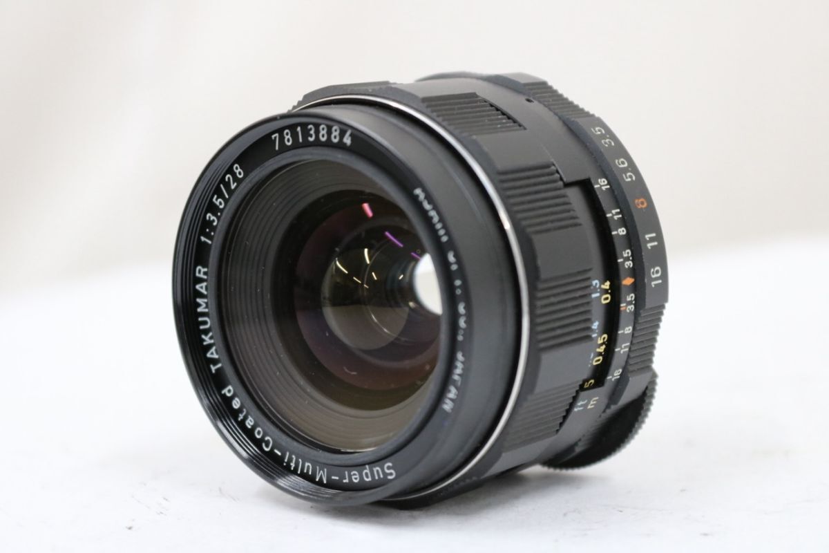 【返品保証】 ペンタックス Pentax Super-Multi-Coated TAKUMAR 28mm F3.5 M42マウント e9642