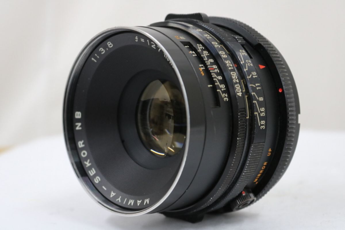 【返品保証】 マミヤ Mamiya MAMIAYA-SEKOR NB 127mm F3.8 中判レンズ e9637