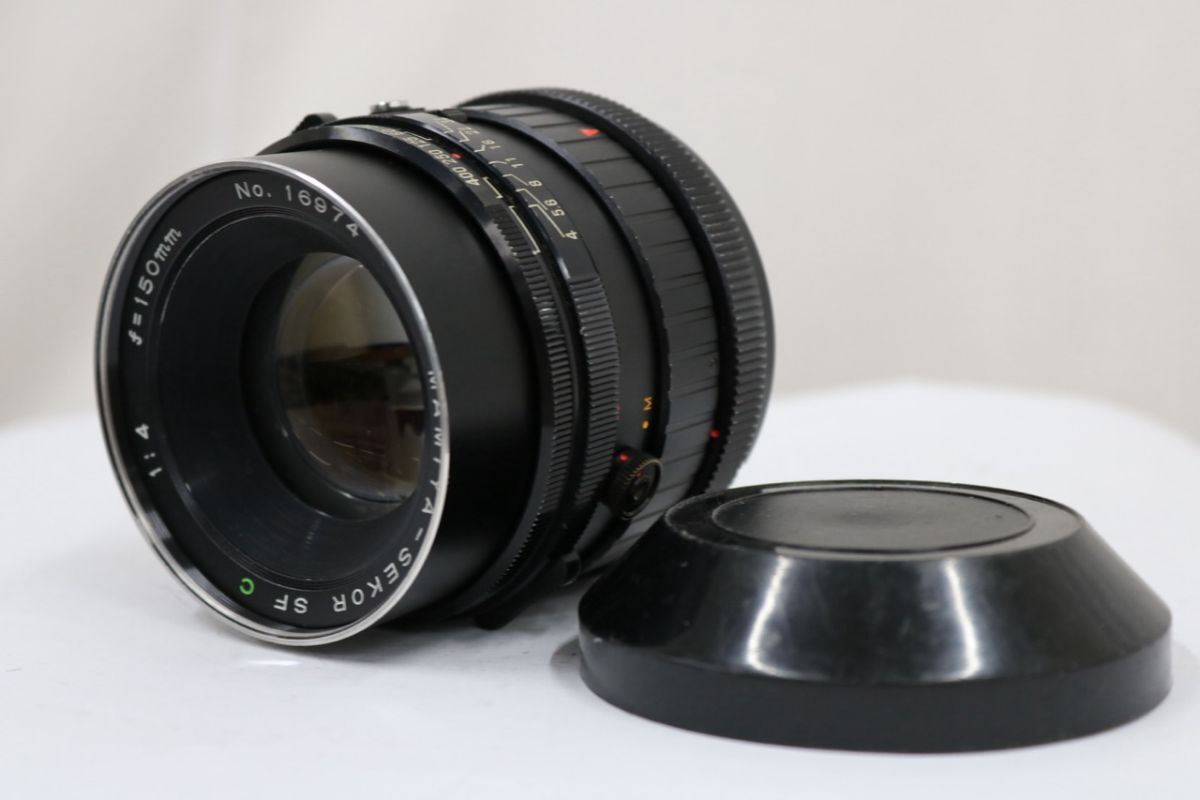 【返品保証】 マミヤ Mamiya MAMIAYA-SEKOR SF C 150mm F4 W-N 中判レンズ e9635