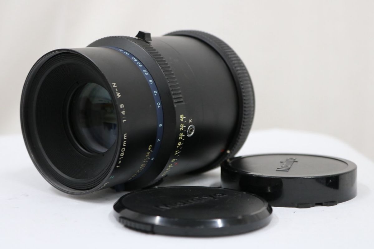 【返品保証】 マミヤ Mamiya MAMIAYA-SEKOR Z 180mm F4.5 W-N 前後キャップ付き 中判レンズ e9634