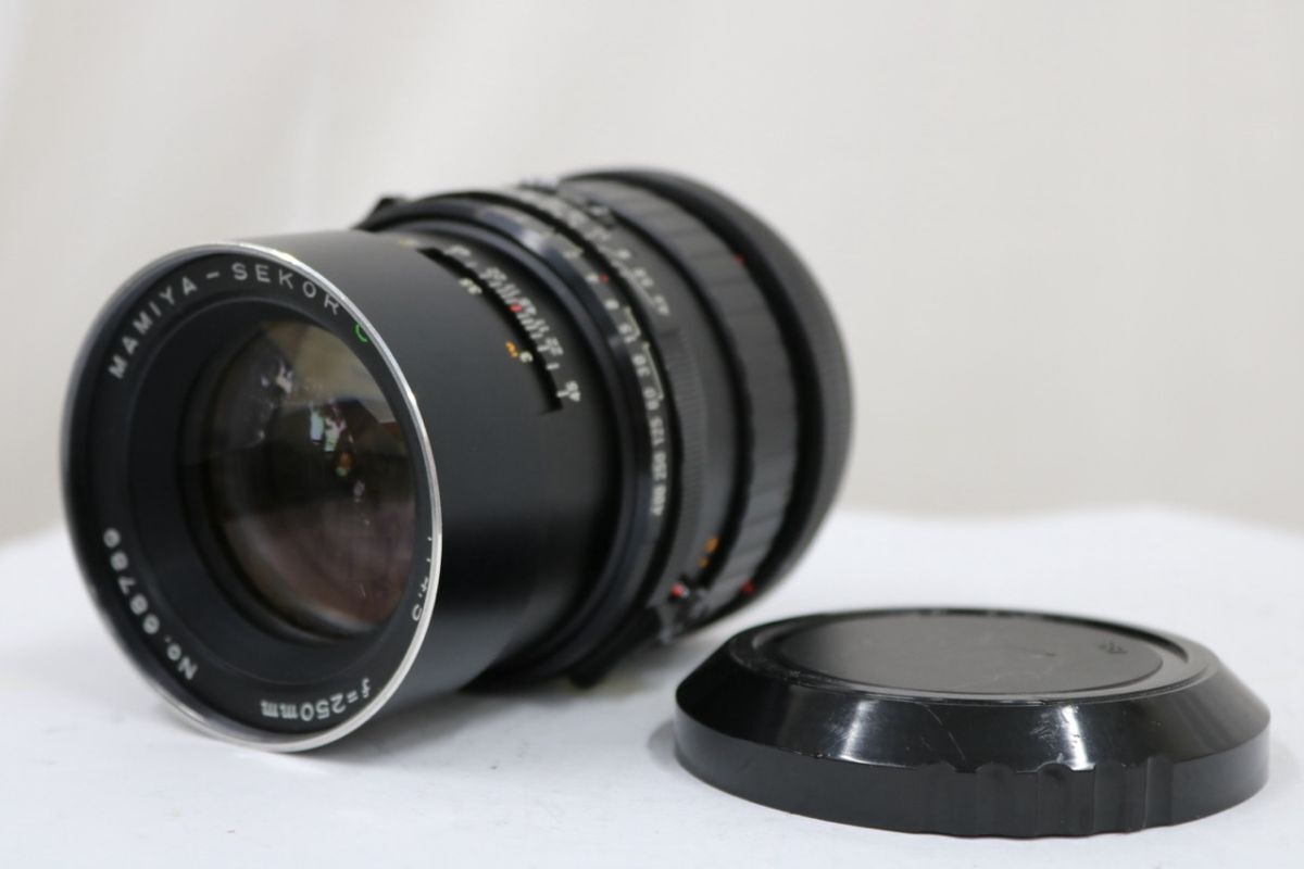 【返品保証】 マミヤ Mamiya MAMIAYA-SEKOR C 250mm F4.5 中判レンズ e9632